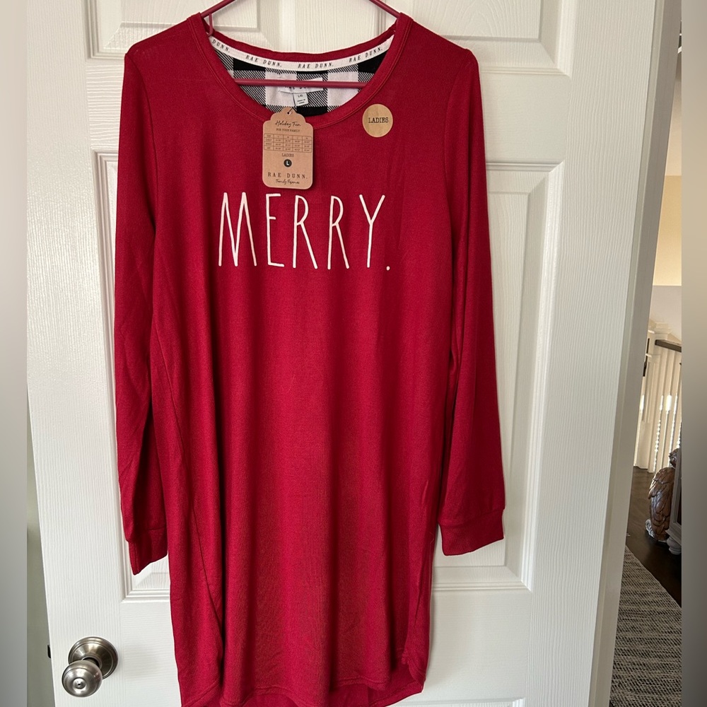 RE Dunn Christmas Night Shirt